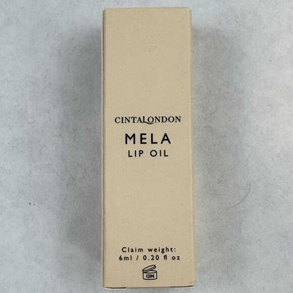 Cinta London Mela Lip Oil 6ml Red Hydrating Nourishing Formula Clean Beauty NEW - Picture 5 of 10